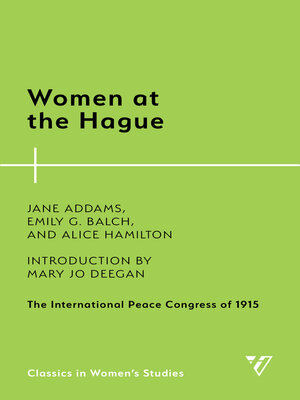 cover image of Women at the Hague